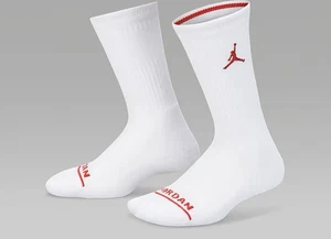 Calze Jordan Everyday Max Crew nere 1 paio SX5545-013 8-12 uomo 10-13 donna NUOVE - Foto 1 di 3