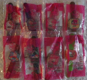 McDonalds Hello Kitty Relojes Happy Meal 2008 LOTE Sellado 2 3 4 5 6 7 8 Sanrio - Imagen 1 de 1