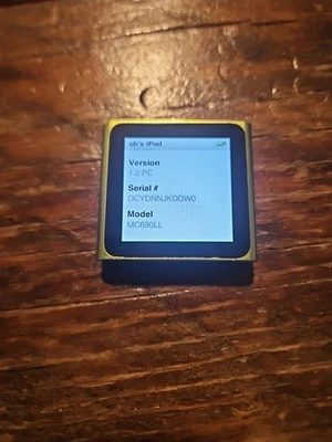 Apple MC690LL/A 8GB 6th Gen iPod Nano - Green - Image 1 of 4