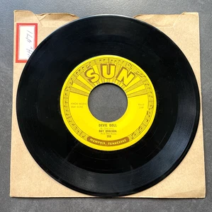 7" Roy Orbison - Devil Doll / Sweet And Easy To Love - US SUN 265 - Picture 1 of 1
