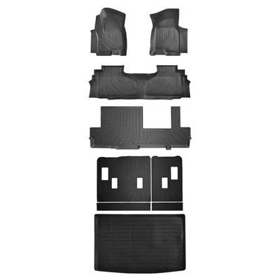 All-Weather Floor Mats for Chevy Chevrolet Suburban/GMC Yukon XL 24-2021 8 Seats Foto 1 de 4