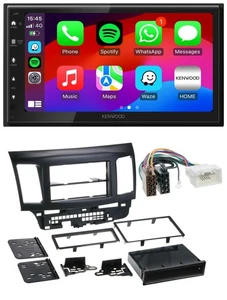 Kenwood MP3 USB DAB 2DIN Bluetooth Autoradio für Mitsubishi EVO Lancer ab 08 - Bild 1 von 9