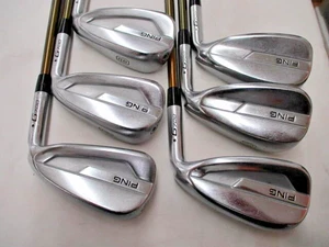 Ping G700 Iron Set 6I - 9I,W,U 6 Clubs ALTA J CB Flex R Black Dot RH Men Used - Picture 1 of 9