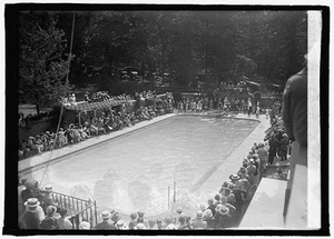 Opening of pool at Columbia Country Club,Chevy Chase,Maryland,5/30/25,1925,1 - Picture 1 of 1