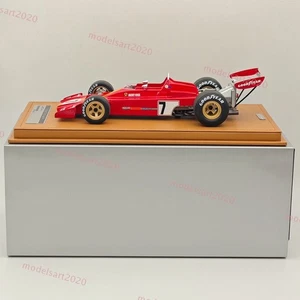 1/18 Tecnomodel Ferrari F1 312 B3-73 #7 SPAIN GP 1973 JACKY ICKX Resin Model Car - Picture 1 of 12