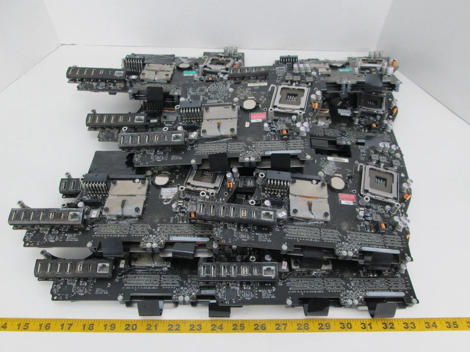 10+ pounds of Computer Motherboard CPU Boards for Precious Metal Scrap Recovery - Image 1 of 4
