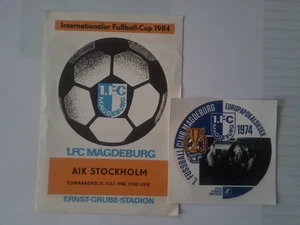 Fussball-Programm 1.FC Magdeburg - Bild 1 von 5