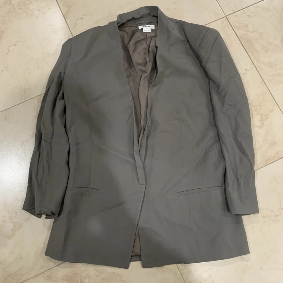 Auténtica chaqueta blazer Helmut Lang para mujer con un solo botón talla 8 Foto 1 de 4