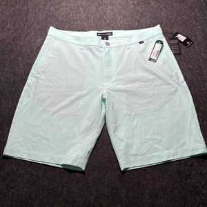Pantalones Cortos de Golf Travis Mathew Sand Harbor Brezo Turquesa Rendimiento Para Hombres 38 NUEVO - Imagen 1 de 14