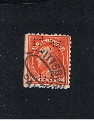 #439   F-VF used  Franklin  w/certificate   Free S/H - Image 1 of 2