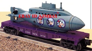 Disney Lionel 19256 19261 19262 19265 19270 19271 Boxcar & 16724 Sub NEU 1993 - Bild 1 von 3