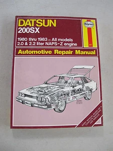 DATSUN 200SX 1980-1983 2.0 & 2.2 Liter NAPS-Z Engine Haynes Repair Manual 647 - Bild 1 von 1