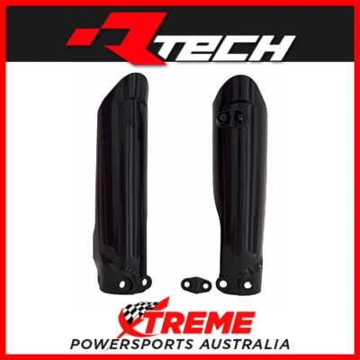 Rtech Black Fork Guards Protectors for KTM 65 SX 2019 2020 2021 2022 - Image 1 of 2