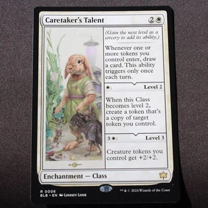 Caretaker's Talent MTG Bloomburrow Rare 6 NM - Picture 1 of 6