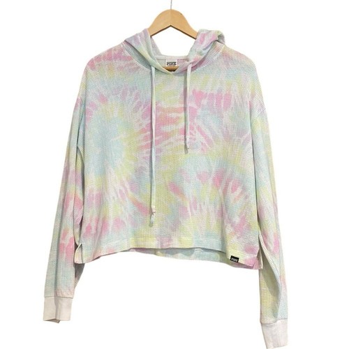 UNDERCOVER Felpa con cappuccio pullover maglia VS PINK taglia grande tinta unita arcobaleno