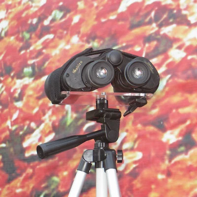  Bundled any size binoculars Tripod Adapter Tray, 1/4-20 Mount, Acrylic Mount   - Image 1 of 4