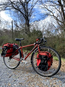 '99 Bruce Gordon Rock 'n Road Tour, 38 cm, Racks and Panniers, LOCAL PICKUP ONLY - Picture 1 of 15