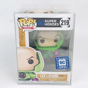 Funko Pop DC Super Heroes 219 Lex Luther (Mech Suit) DC Exclusive w Protector - Picture 1 of 5