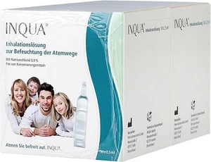 Isotonic Saline Inhalation Solution 0.9 Percent 100x 2.5ml Adults Kids Babies - Picture 1 of 2