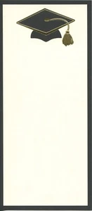 Invitation Faux Graduation Box of 10 - 4" x 9" - Picture 1 of 1