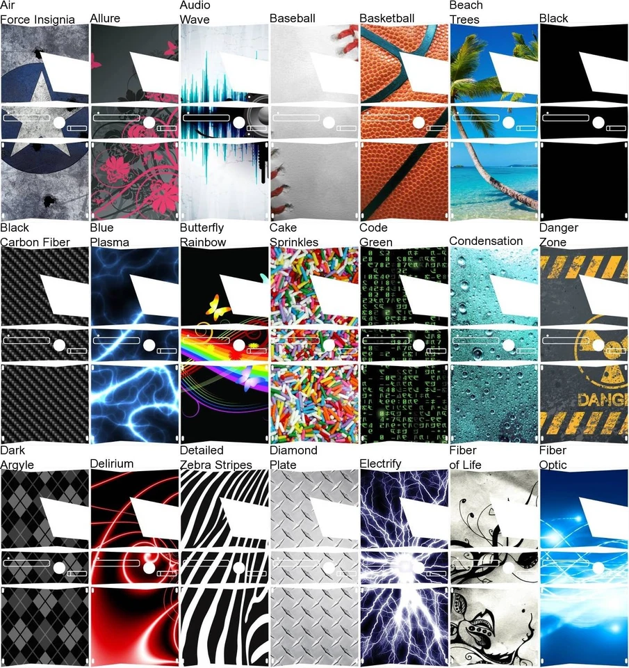 Escolha qualquer 1 design de capa para console Xbox 360 Slim + 2 controles - Frete grátis! - Imagem 1 de 1