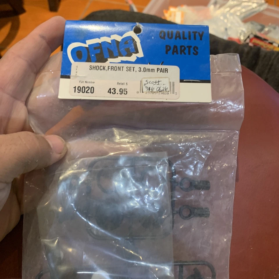 HoBao Hyper 7 TQ Front Hard Coated Shock Absorbers 1/8 OFNA Buggy - Image 1 of 4