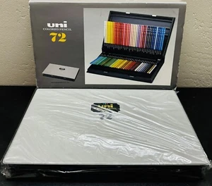 Mitsubishi Pencil UC72C Uni Colored Pencils 72 Colors Set US Shipping - Bild 1 von 2