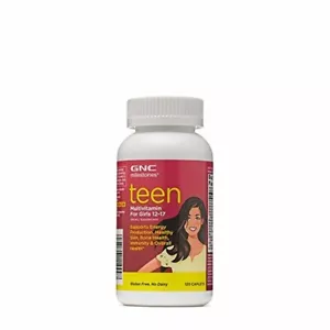 GNC Milestones Teen - Multivitamin für Mädchen 12-17 - (Produkt) ROT - Bild 1 von 3