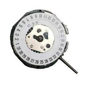 3 Hands Watch Quartz Movement Repair Replacement Parts For Miyota 2115 Date@6 - Picture 1 of 6