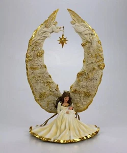 Ángel obra maestra "Away in a Manger" de Thomas Kinkade | The Bradford Exchange - Imagen 1 de 13