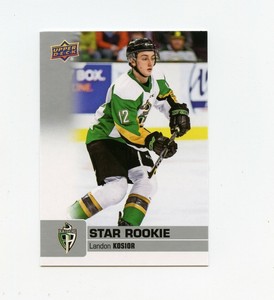 19/20 UPPER DECK CHL STAR ROOKIE RC SP #352 LANDON KOSIOR RAIDERS *70868