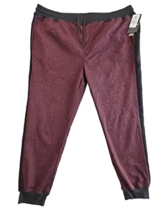 Pantalones deportivos SouthPole Jogger 5XB pista atléticos salón granate nuevos con etiquetas clásicos - Imagen 1 de 14