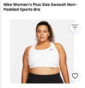 The Nike Dri-FIT Swoosh Sports Bra 1X. DH3385-100 - Picture 1 of 9
