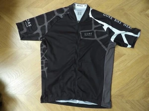 Camiseta deportiva de ciclismo Gore Bike Wear negra con cremallera completa talla XL - Imagen 1 de 7