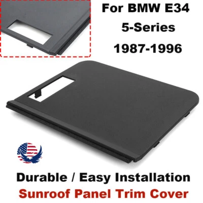 Sunroof Panel Trim Cover For BMW 1987-1996 E34 5-Series 525i 535i 540i 528e M5 Foto 1 de 4