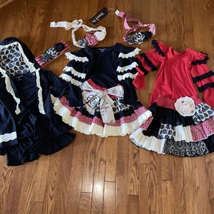Mustard Pie Outfits 8 Pieces ~ 4T - Picture 1 of 7