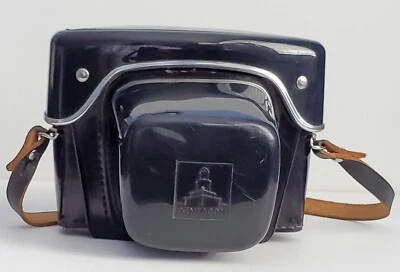 VINTAGE PENTAGON BLACK LEATHER CAMERA CASE - Image 1 of 4