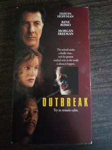 Outbreak VHS 1995, 1999 Dustin Hoffman Morgan Freeman - Imagen 1 de 3
