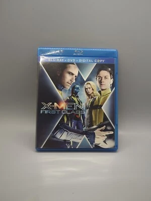 X-Men: First Class Three-Disc Blu-Ray  With James Mcavoy Very Good - Image 1 of 2