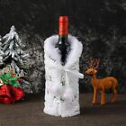 Santa Claus Christmas Wine Bottle Cover Snowman Bottle Bag  Table Decor
