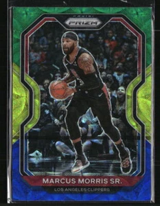 Marcus Morris Sr 2020 Panini Prizm Choice Blue Yellow & Green Prizm #199 - Picture 1 of 2