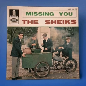 SELTEN 45 RPM/EP THE SHEIKS /MISSING YOU 1ER PRESSAGE FRANCAIS 1966 MEO 123 NM - Bild 1 von 4
