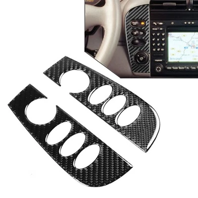 Cubierta del panel del interruptor de radio control para Porsche Boxster 996 1998-2004 2003 04 Foto 1 de 4