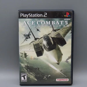 Ace Combat 5 The Unsung War PlayStation 2 PS2 Juego de Vuelo Completo NTSC U/C - Imagen 1 de 4