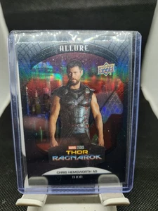 2022 Upper Deck Marvel Allure The Infinity Saga Black Rainbow 62 Thor - Picture 1 of 2