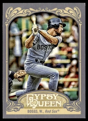 2012 Topps Gypsy Queen Wade Boggs Boston Red Sox #248 - Image 1 of 2