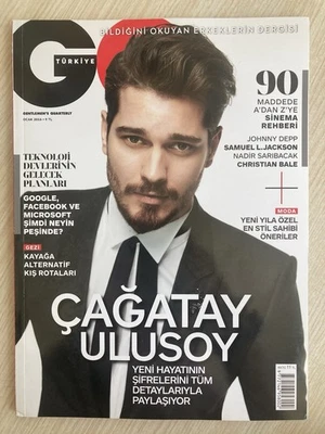 gq January 2016 Çağatay Ulusoy - Samuel Jackson - Christian Bale Nadir Sarıbacak Foto 1 de 4
