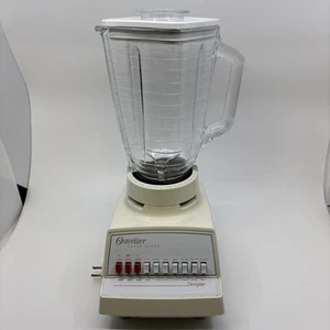 Vtg Osterizer “Designer Cycle Blend” 10 Speed Blender w/5 Cup Glass Pitcher EUC! - Picture 1 of 24