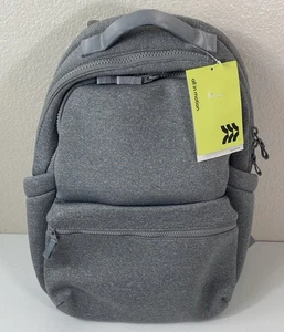 14L Kunstleder Neopren Rucksack - All In Motion meliert grau 17 Zoll Höhe x 12 Zoll Breite 5 1/2’’ - Bild 1 von 9