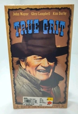 True Grit (VHS 1969, 1996) John Wayne **Factory SEALED NEW** NOS Video Tape  - Image 1 of 4
